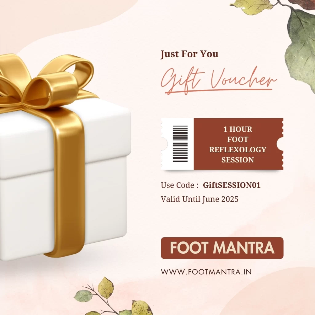 spa gift voucher from foot mantra