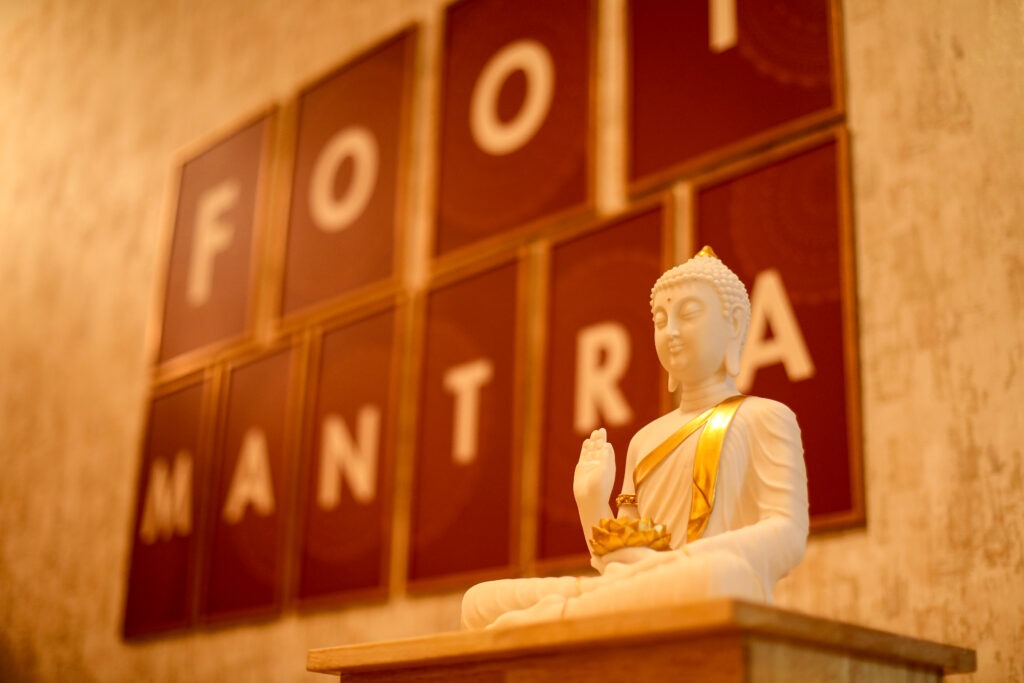 contact foot mantra